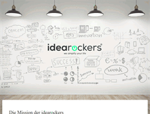 Tablet Screenshot of idearockers.com